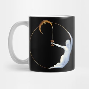 Moon Goddess | Ace of Cups | Crescent Moon Chalice | Witchy | Tarot | Oracle Mug